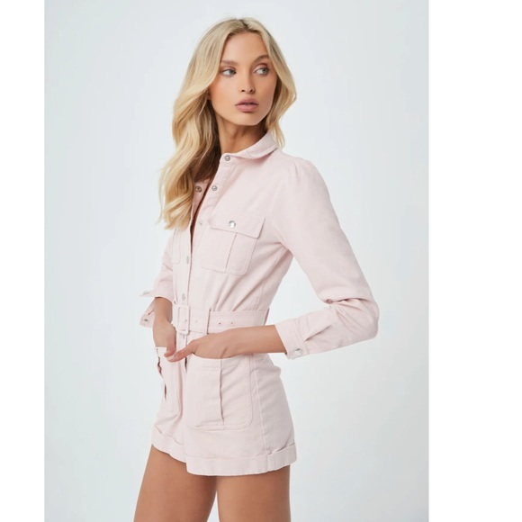 Violet Louise (now par violet) pink tide play suit - Picture 3 of 5